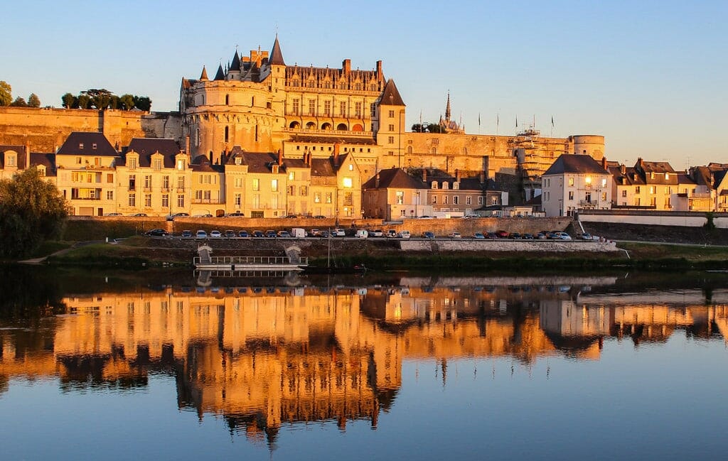 chateau d'amboise reflet