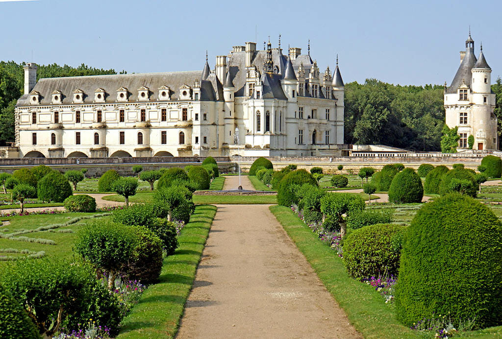 jardin_et_château_de_Chenonceau jardin chateau de chenonceau