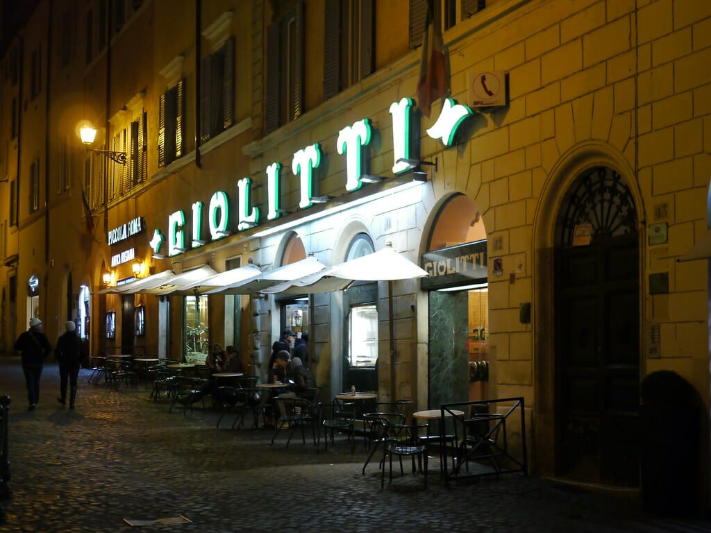 gelato Giolitti rome glace