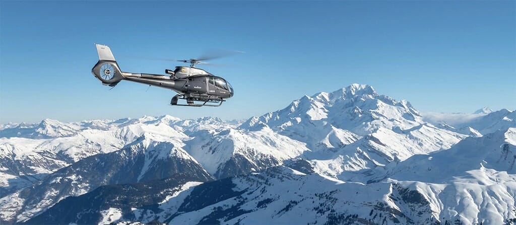 helicoptere mont-blanc bapteme de l'air en france