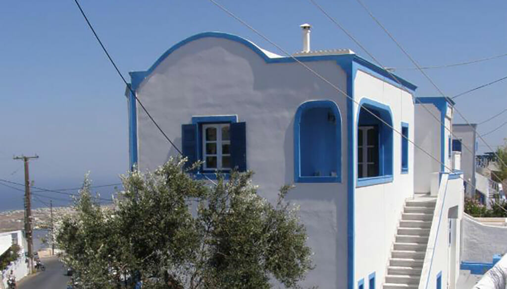 villa firostefani ou dormir a santorin