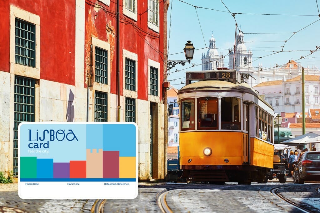lisbonne Lisboa Card tram 28