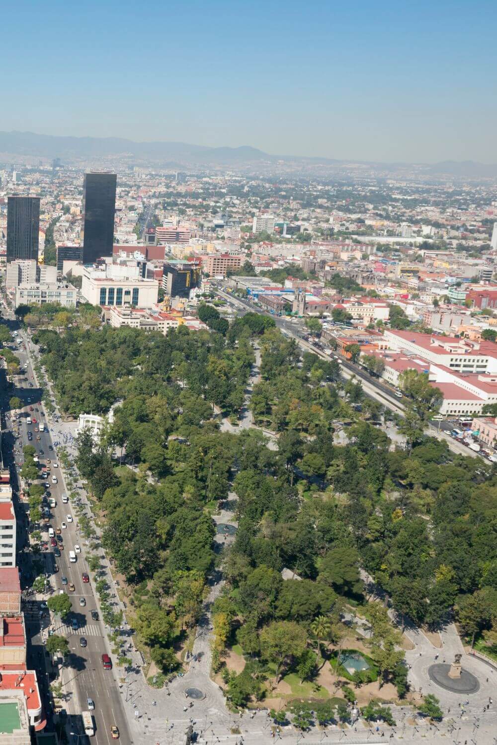 Le parc de l’Alameda Central Mexico City Visiter
