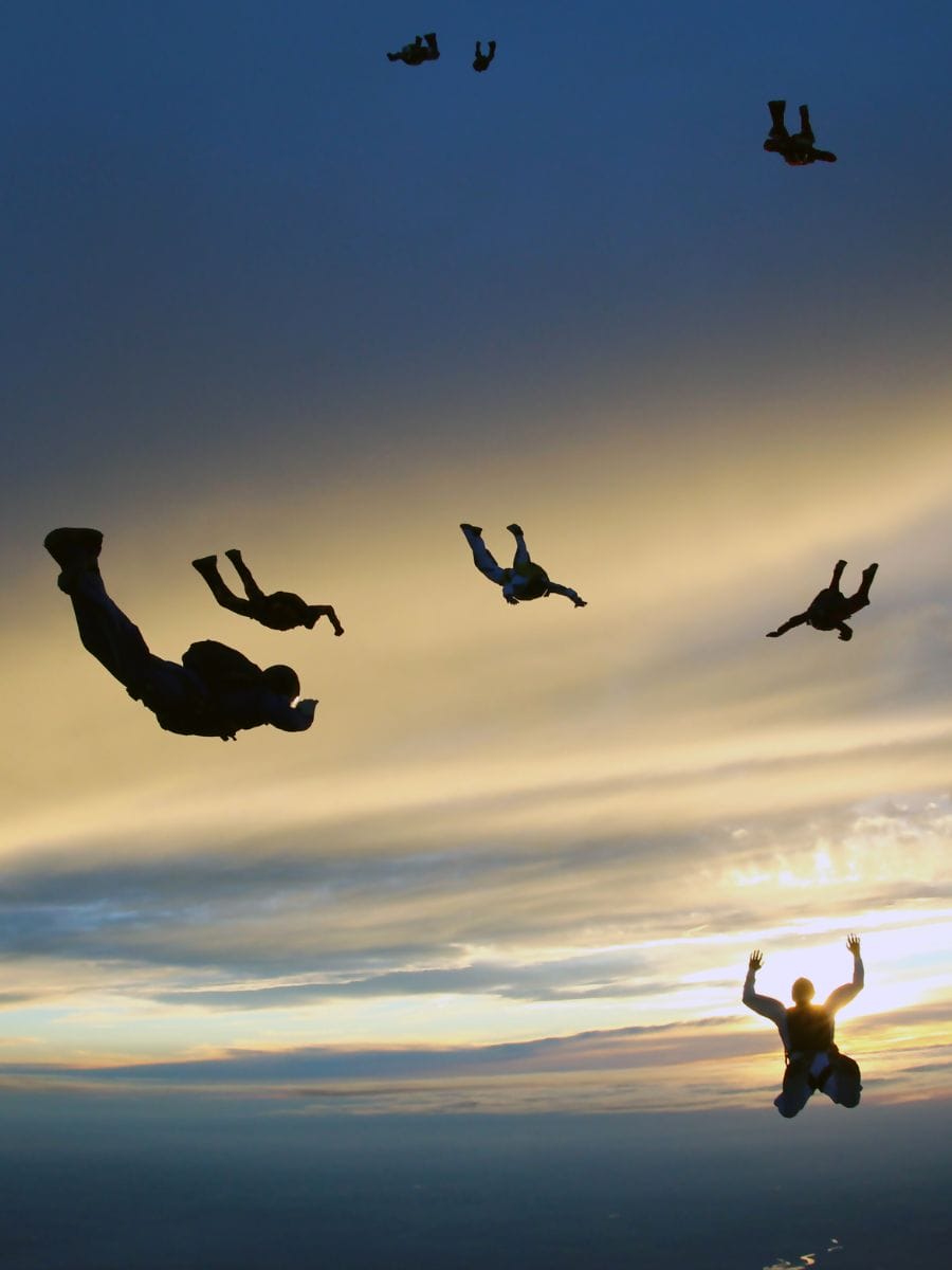 Faire du saut en parachute à Playa Zicatela