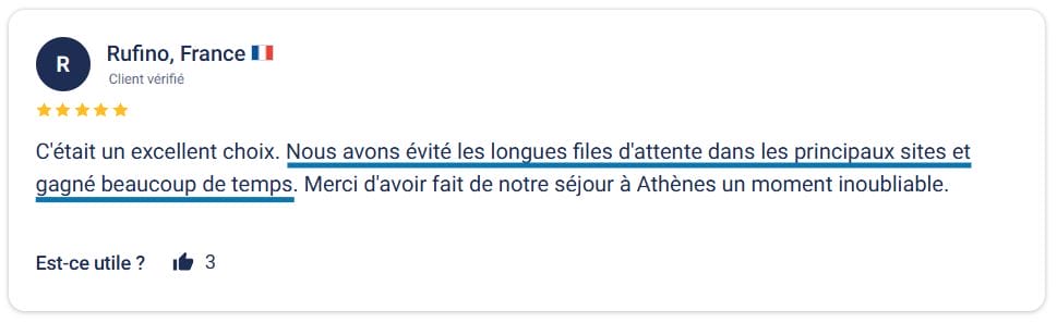 Athens Digital Pass avis client tiqets