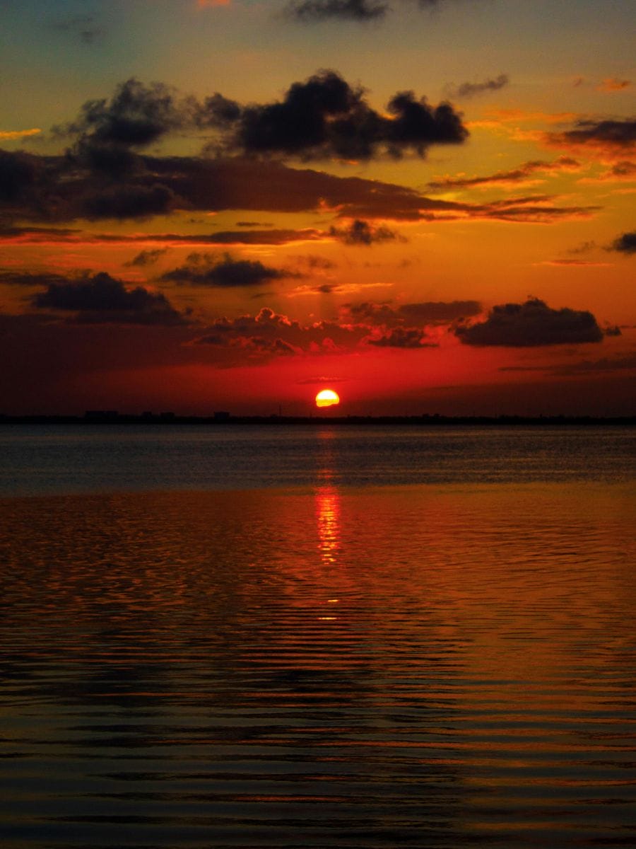 Croisière au coucher de soleil