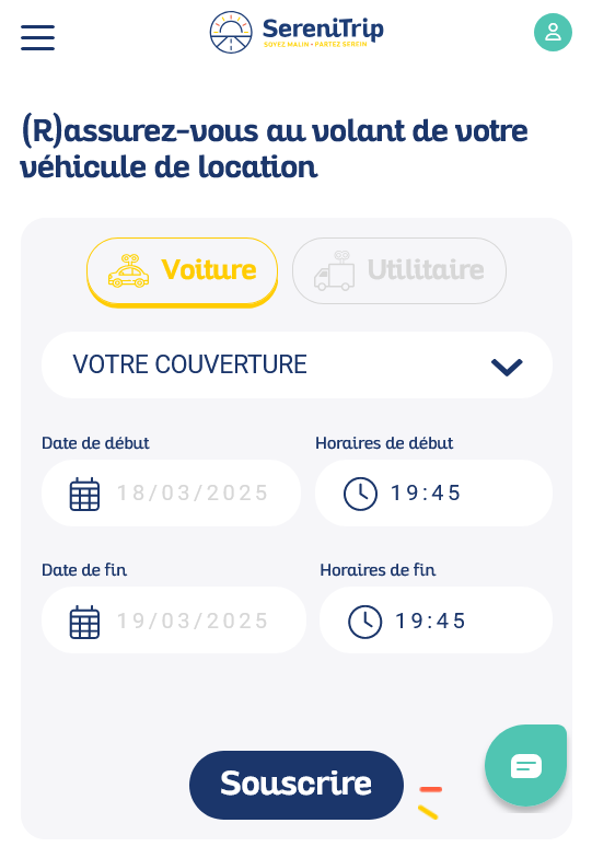 simulation serenitrip assurance location voiture