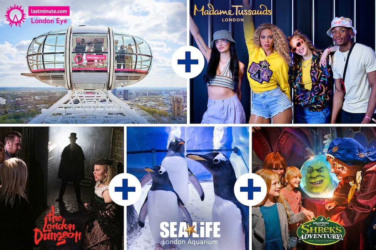 merlin magical pass billet 5in1 attractions londres