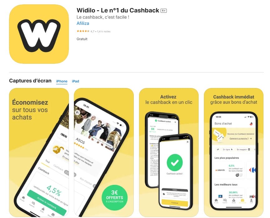 Avantages et inconvénients de Widilo