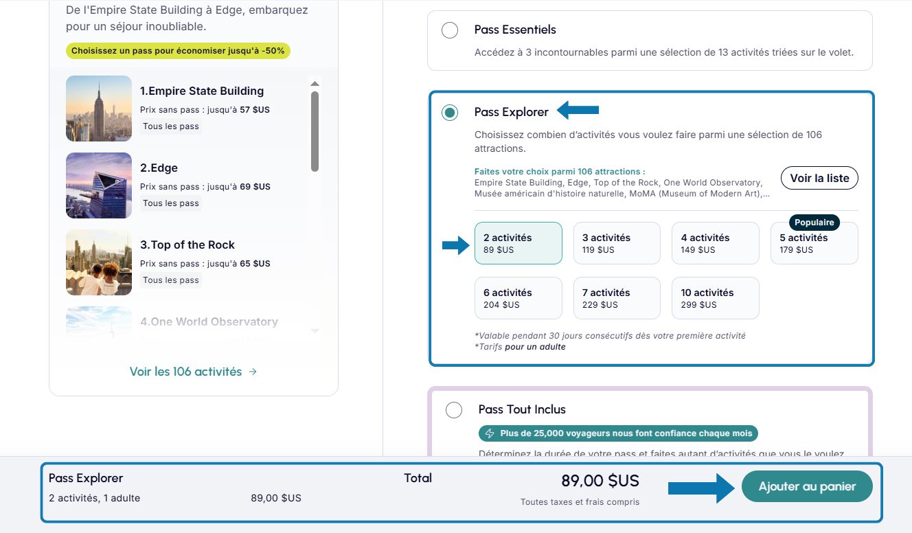New York Explorer Pass de Go City