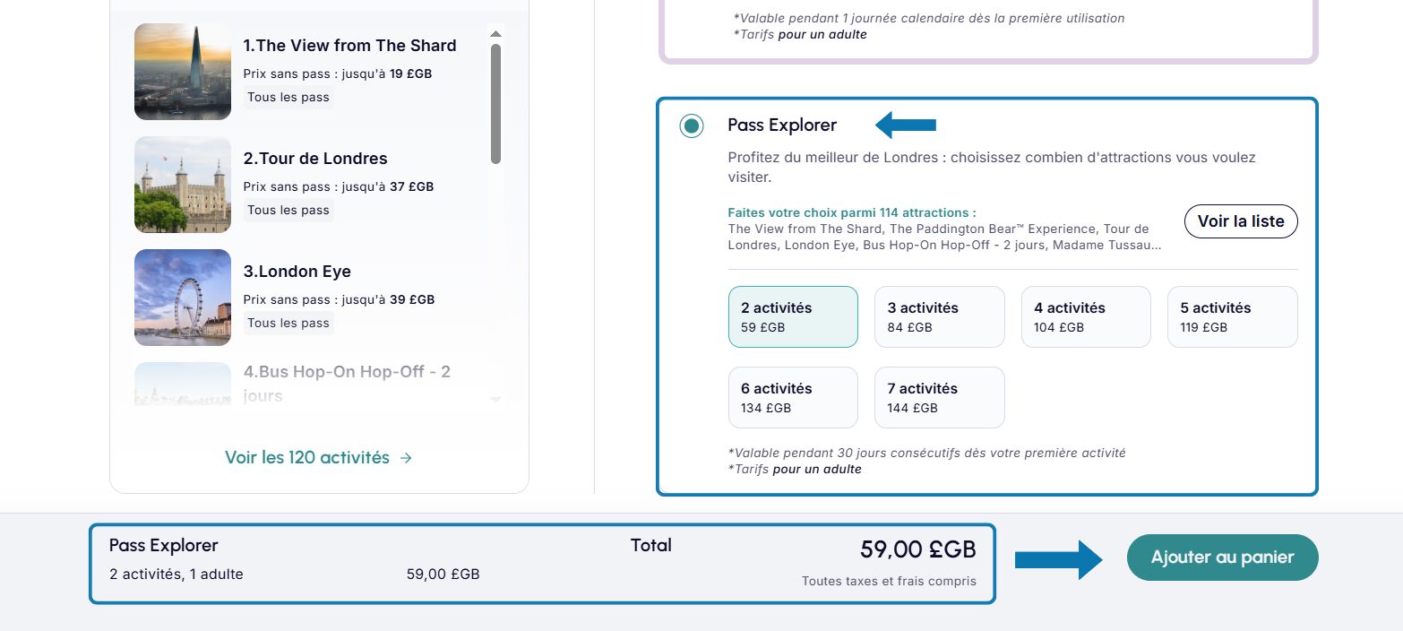 london explorer pass go city